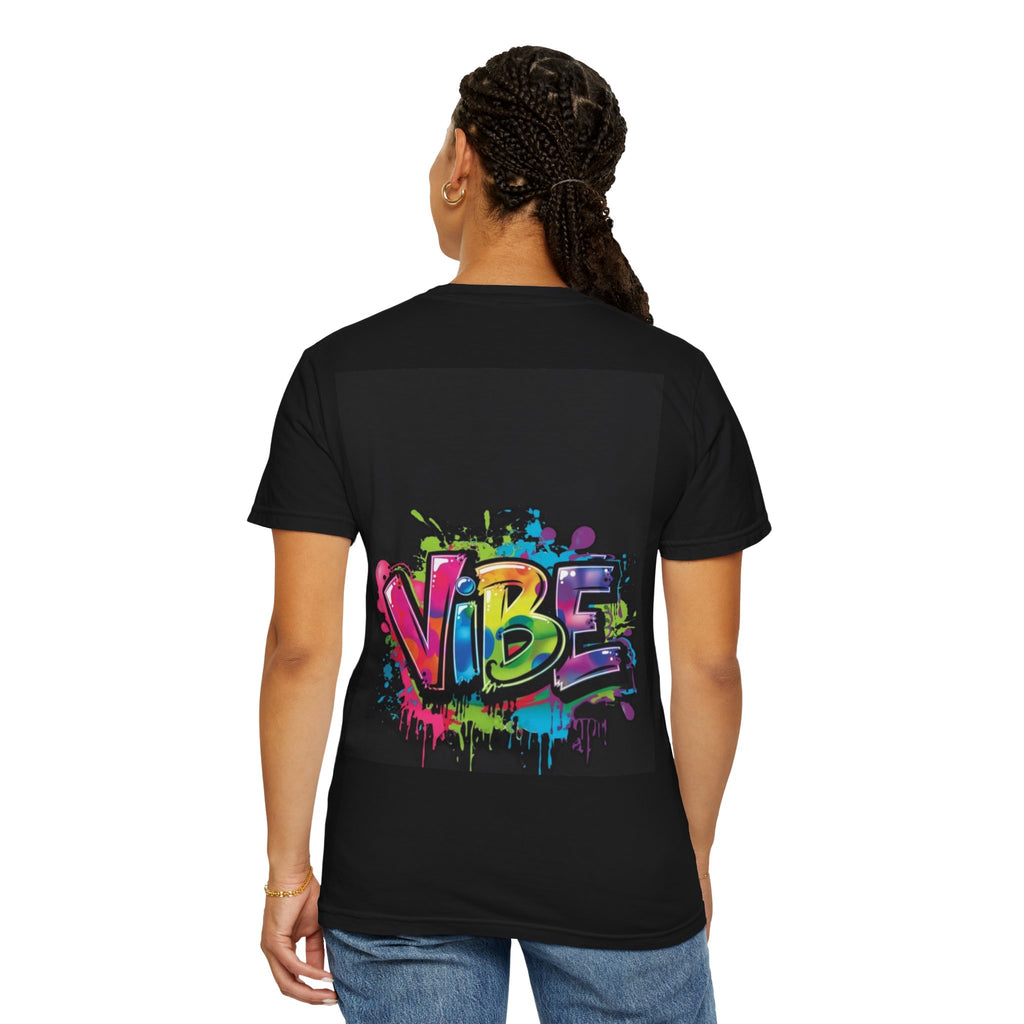 T-Shirt — 'Limited Edition' & 'Vibe' Neon Graffiti Tee