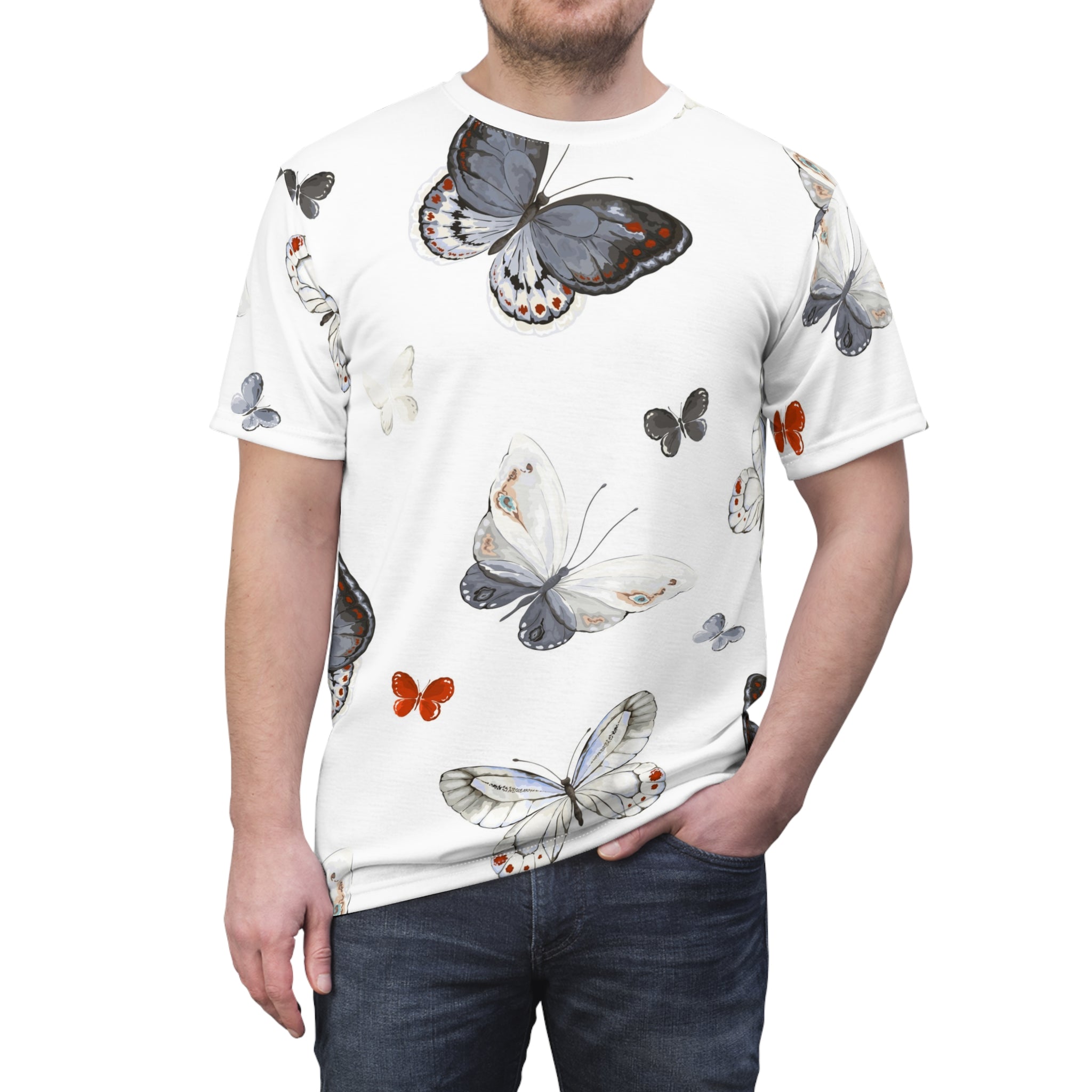 Funny Graphic Tee — Humorous All-Over Print T-Shirt