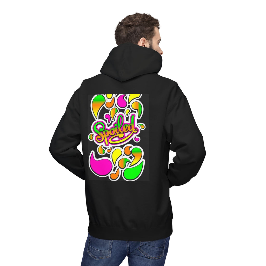 Be Kind / Sparkle Retro Graphic Hoodie — Colorful Positive Message Pullover