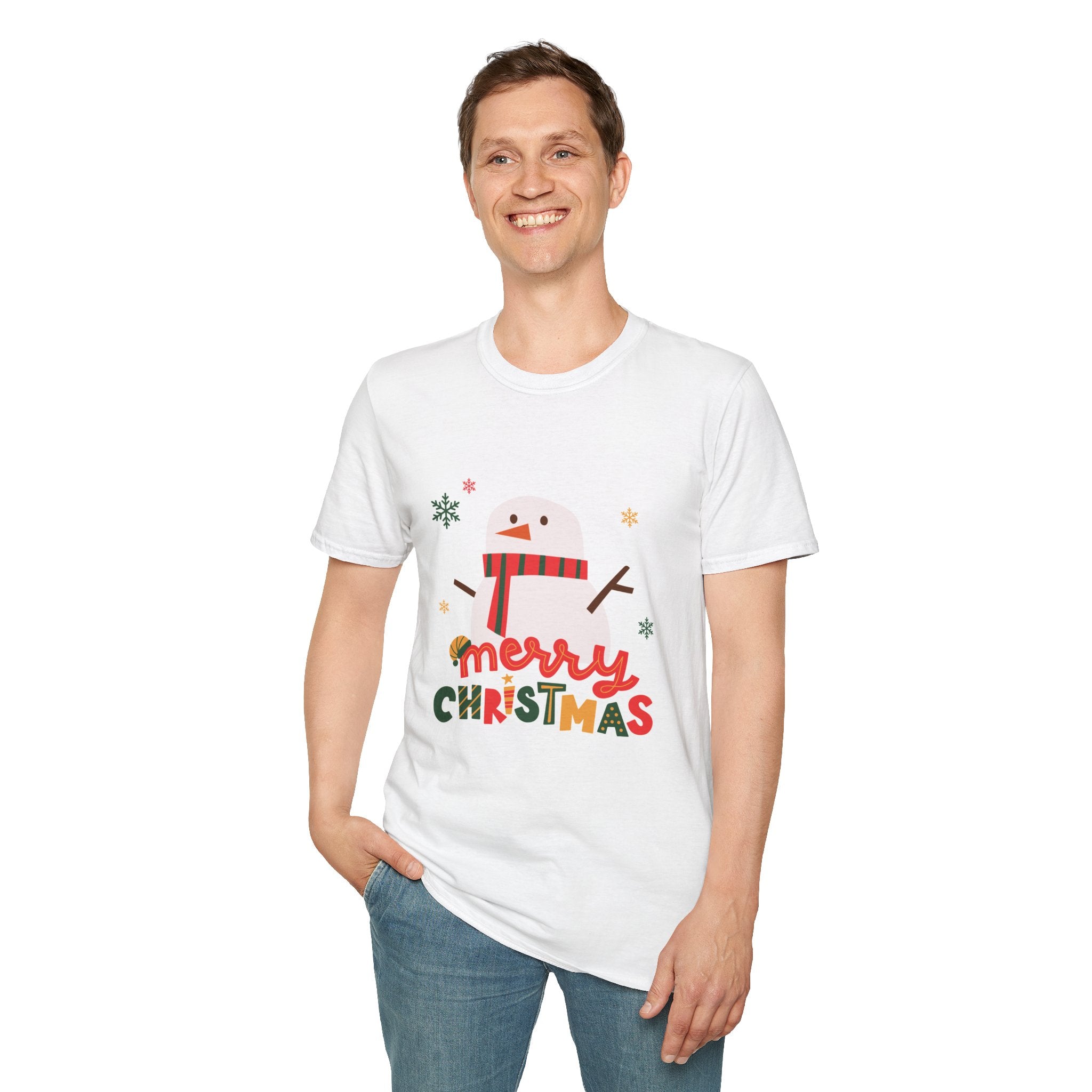 Christmas Snowman T-Shirt — Merry Christmas Holiday Tee