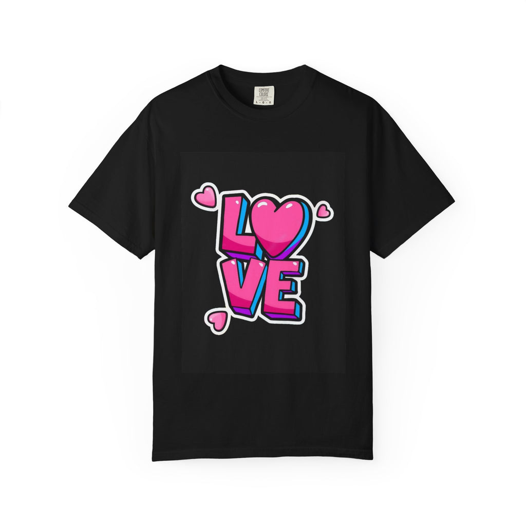 Graphic T-Shirt — Retro 'LOVE' & Bold 'Shut the F*** Up' Pop Art Tees
