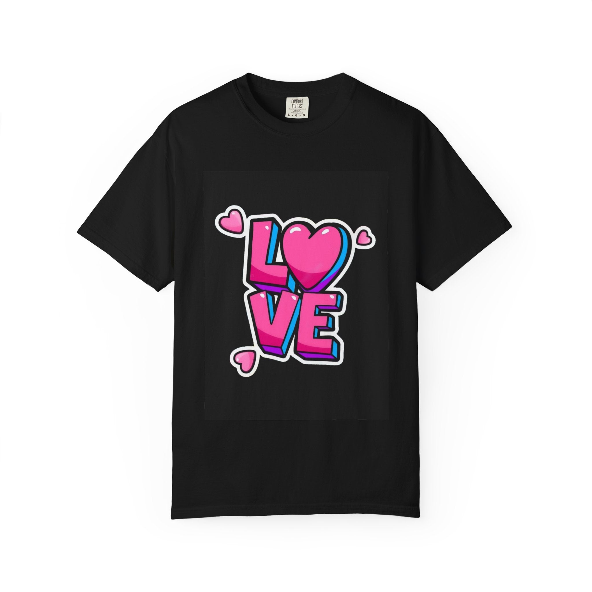 Graphic T-Shirt — Retro 'LOVE' & Bold 'Shut the F*** Up' Pop Art Tees