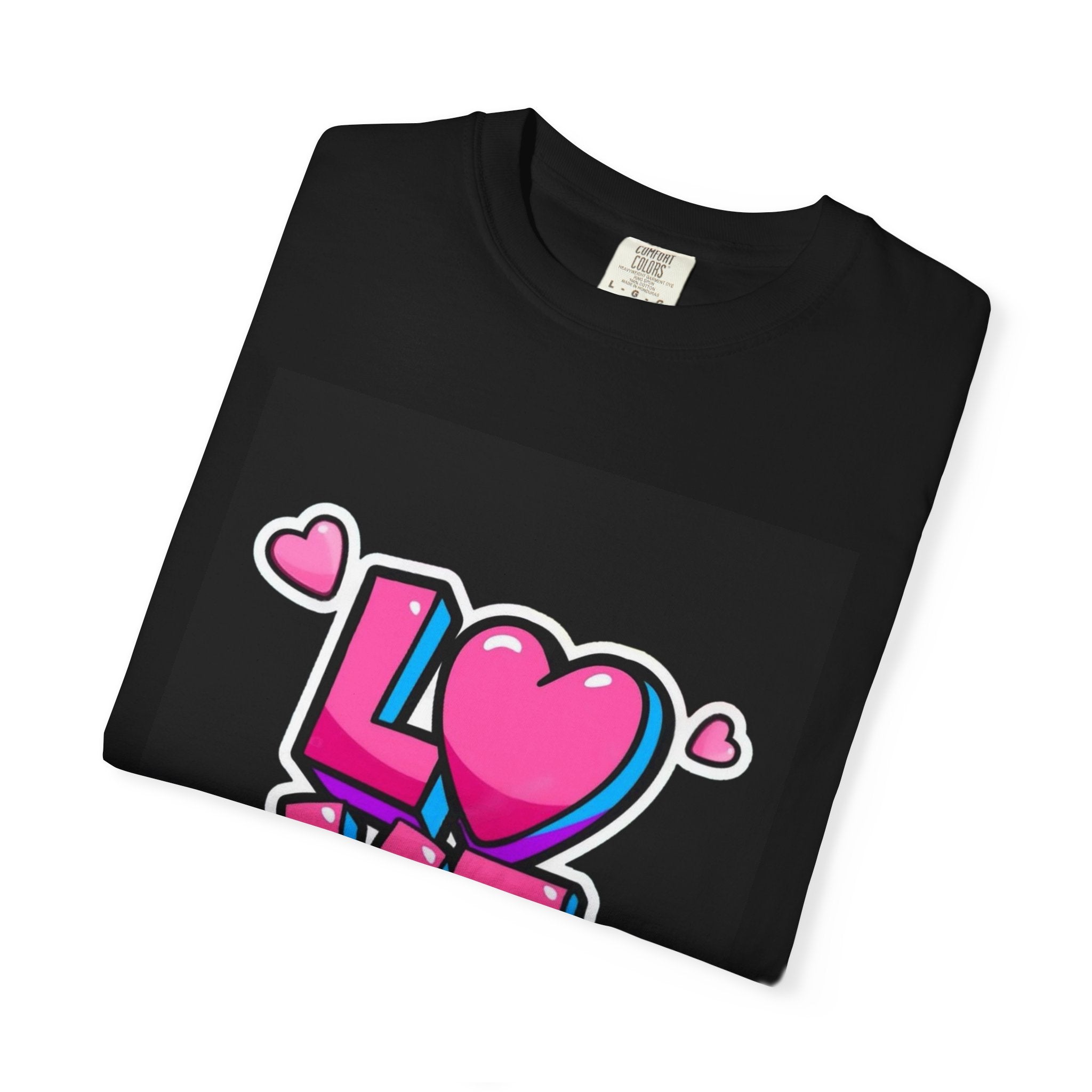 Graphic T-Shirt — Retro 'LOVE' & Bold 'Shut the F*** Up' Pop Art Tees