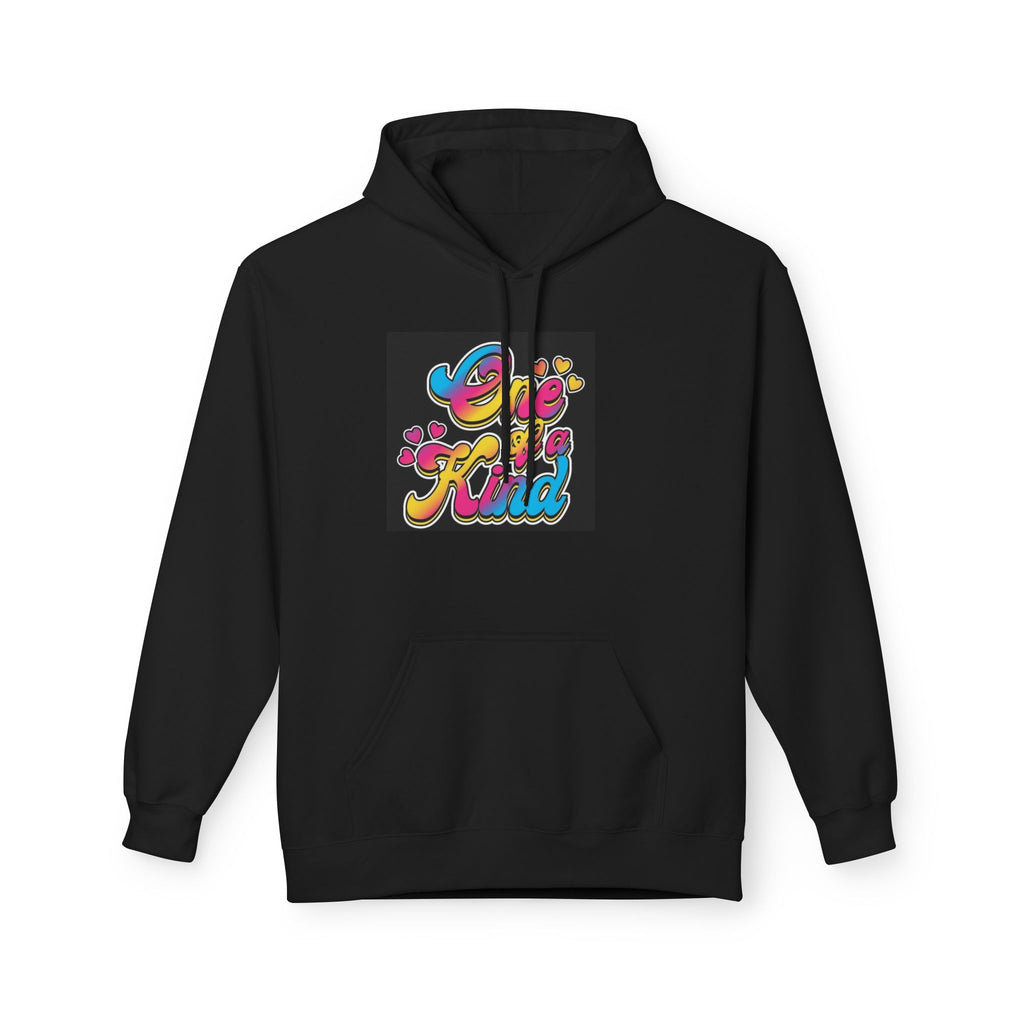 Be Kind / Sparkle Retro Graphic Hoodie — Colorful Positive Message Pullover