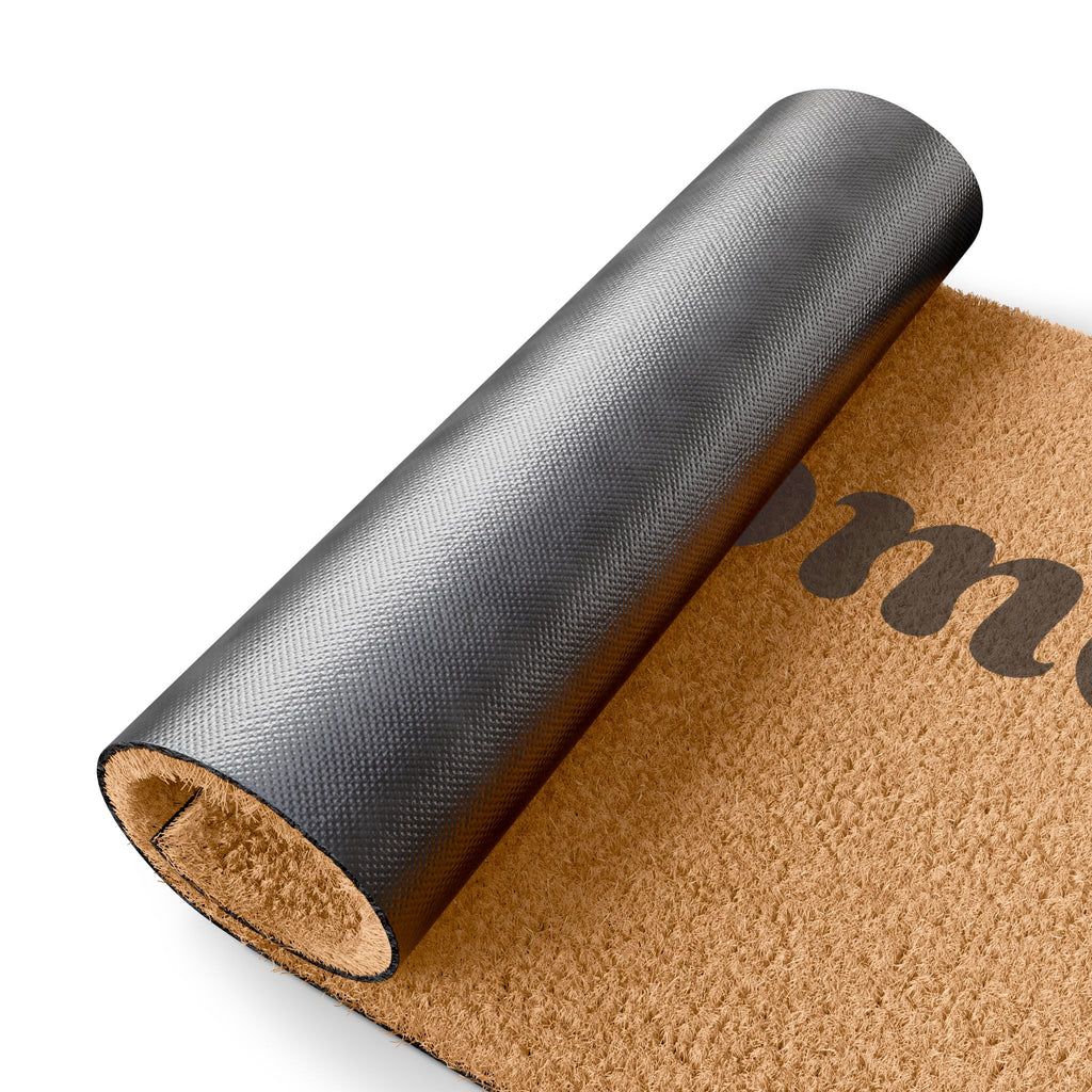 Doormat — 'Wellcome Home' Rustic Coir Welcome Mat