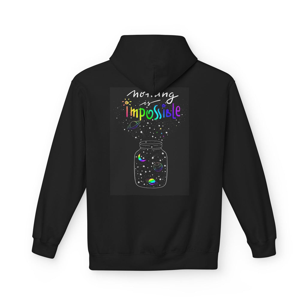 Dream Without Limits Hoodie — 'Nothing Is Impossible' Glow Jar Graphic