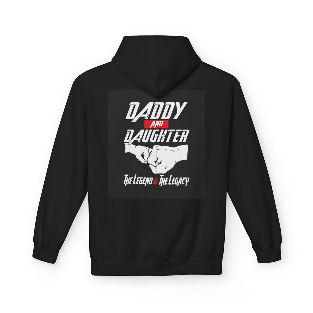Daddy and Daughter Hoodie — "The Legend and The Legacy" Matching Father-Daughter Pullover