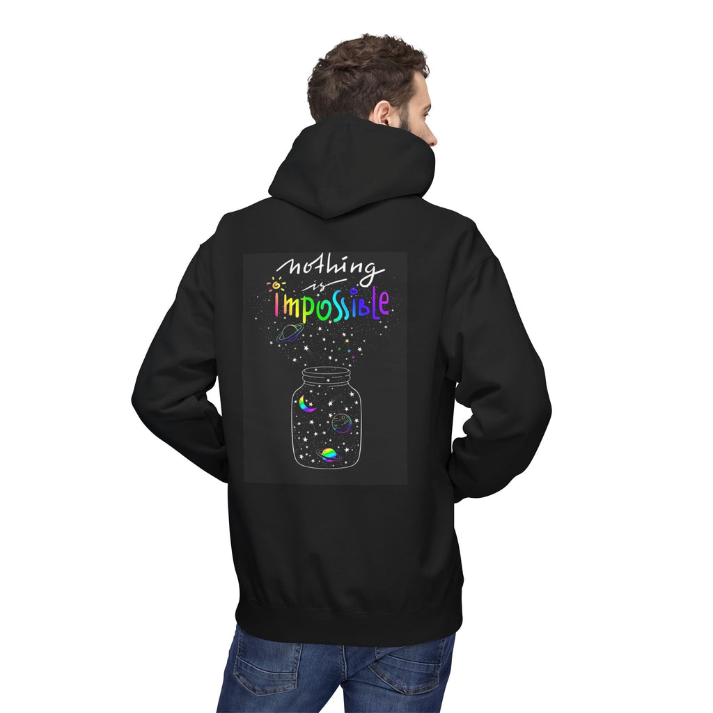 Dream Without Limits Hoodie — 'Nothing Is Impossible' Glow Jar Graphic