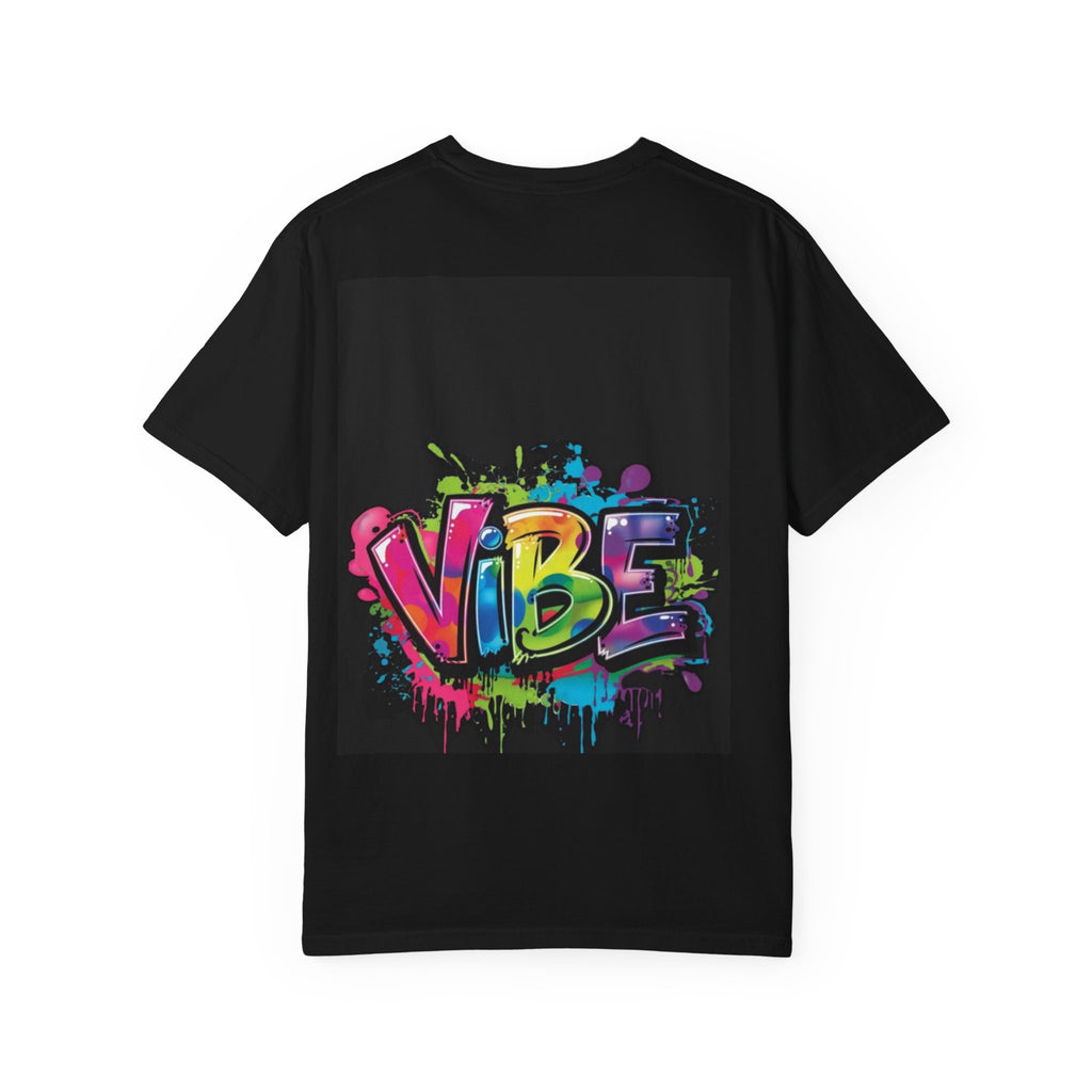 T-Shirt — 'Limited Edition' & 'Vibe' Neon Graffiti Tee