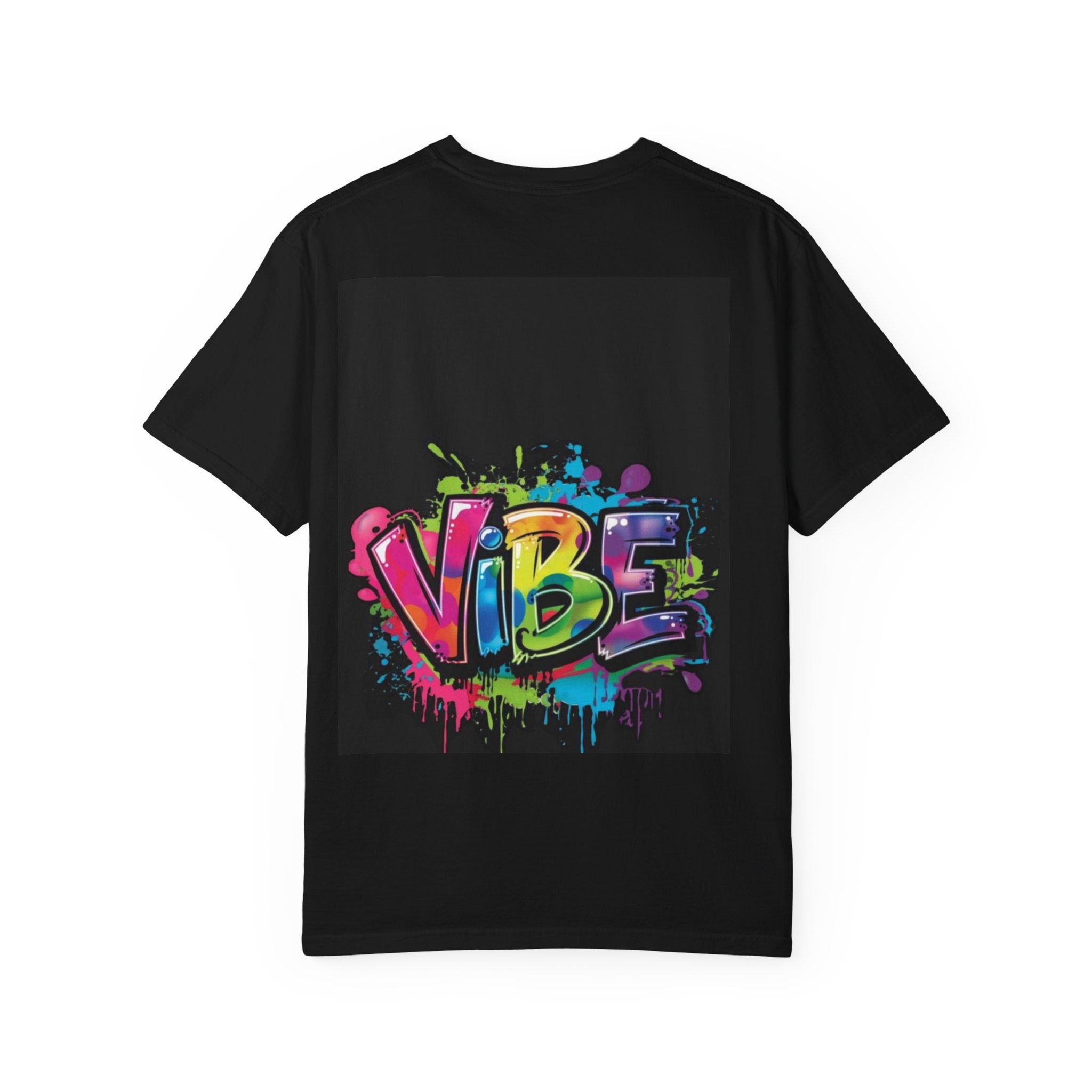 T-Shirt — 'Limited Edition' & 'Vibe' Neon Graffiti Tee