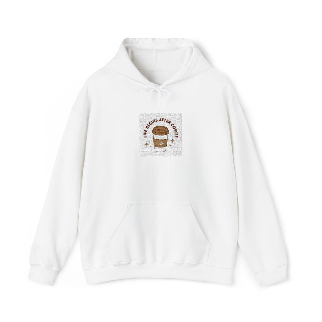 Coffee Skull Hoodie — Vintage Coffee Bean Skull Graphic Sweatshirt